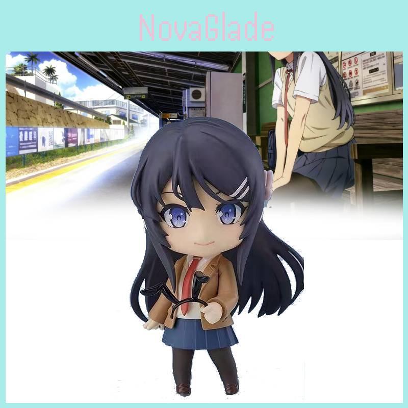 Rascal Does Not Dream Of A Dear Friend Mai Sakurajima Pvc Anime Figurine With Articulated Face Swap For Collectors