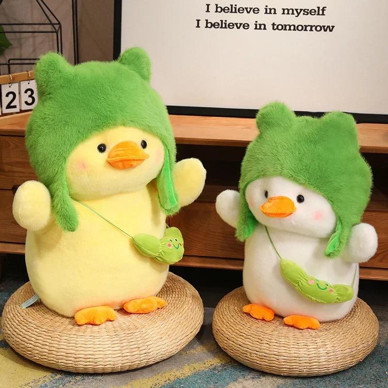 24/35/50cm Yellow Duck High Quality Anime Cute Plushie Wild Duck Plush Toys Lifelike Animals Simulation Stuffed Doll Kawaii Soft
