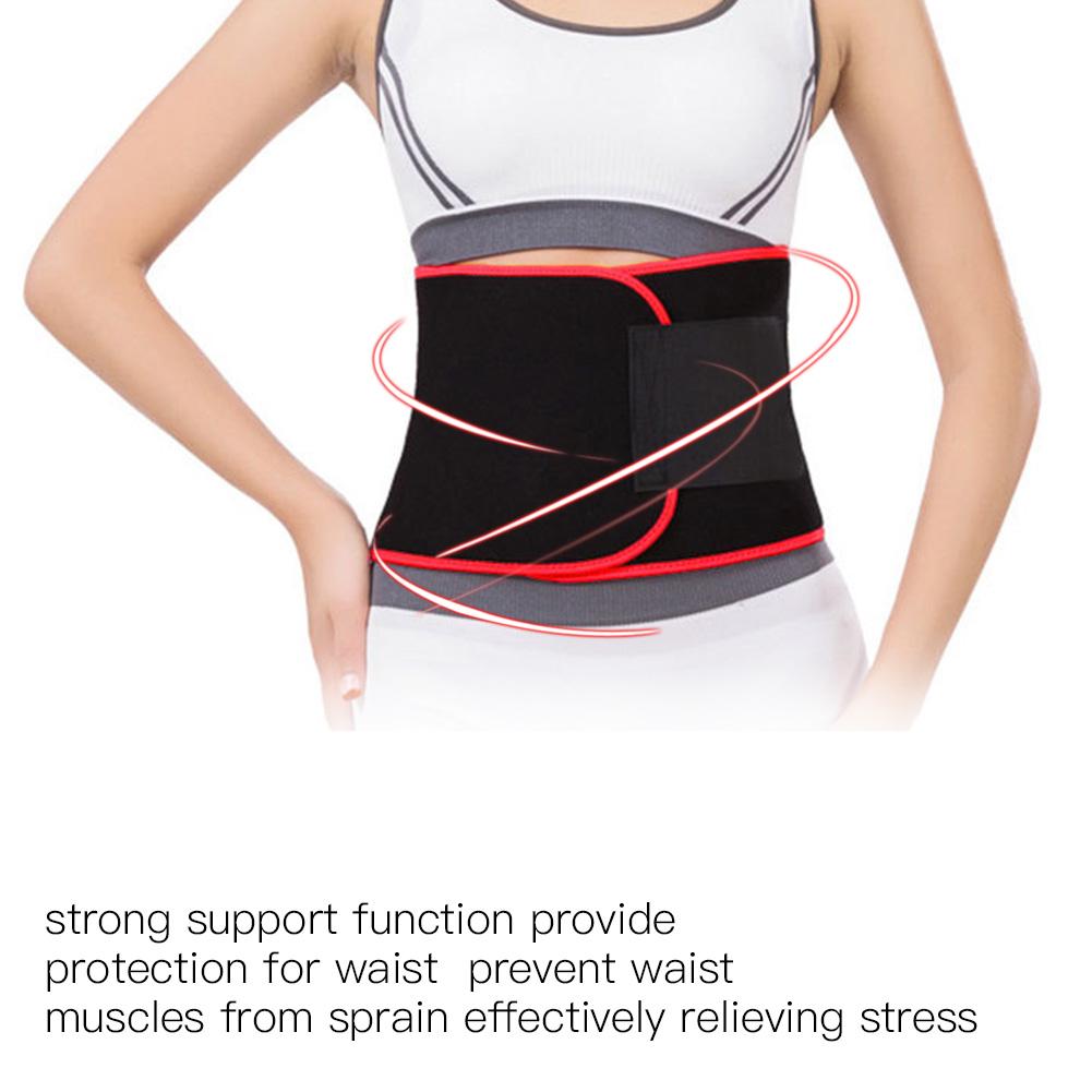 Back Support Belt Exercise Belt Weightlifting Belt Compression Adjustable Sports Waist Brace Weigh Lifting Back Support Strap