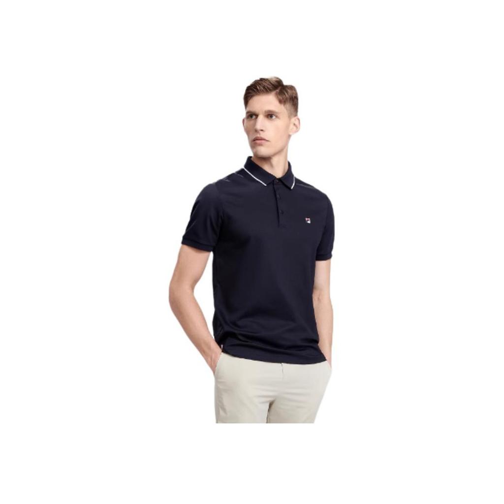 New FILA Polo Shirt Men's Legend Blue F51M421102F-NV