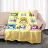 Cute Snoopy print soft and warm blanket, perfect for naps, sofas, beds, camping trips, the office, birthday and holiday gifts.