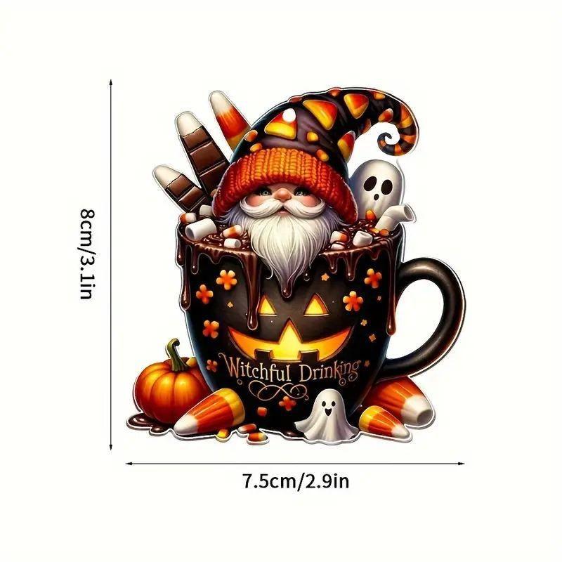 New Halloween Skull Candy Car Interior Pendant Fitted with Pendant Key Accessory Car Pendant