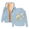 Men's And Women's Fashion The Same Coat With Fleece Thick Hoodie Hoodie Cardigan