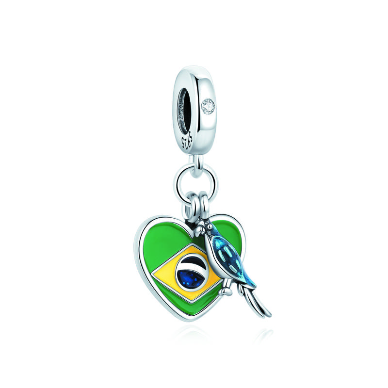 Original Copper Charms Camera Suitcase London Bus Pendant Beads Fit Bracelets Necklaces Jewelry For Women