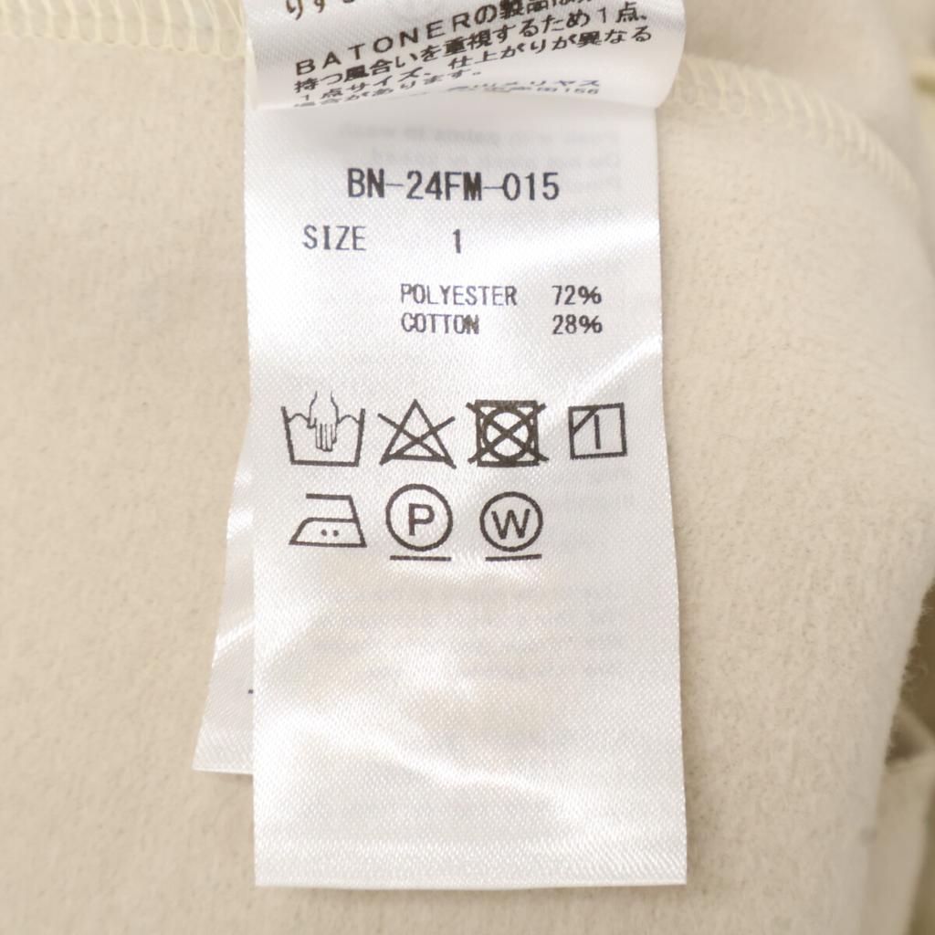 BATONER BN-24FM-015 Beige Smock Jersey Jacket 1 beigeUsed