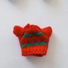 White/Red/Green Dolls Sweater Christmas Style Plush Doll's Clothing  for 16cm/17cm Bjd Doll