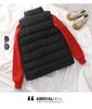 Korean-Style Loose Winter Cotton Vest for Female Students - Sleeveless, Cotton-Padded, Bread-Style, Thickened Women's Coat