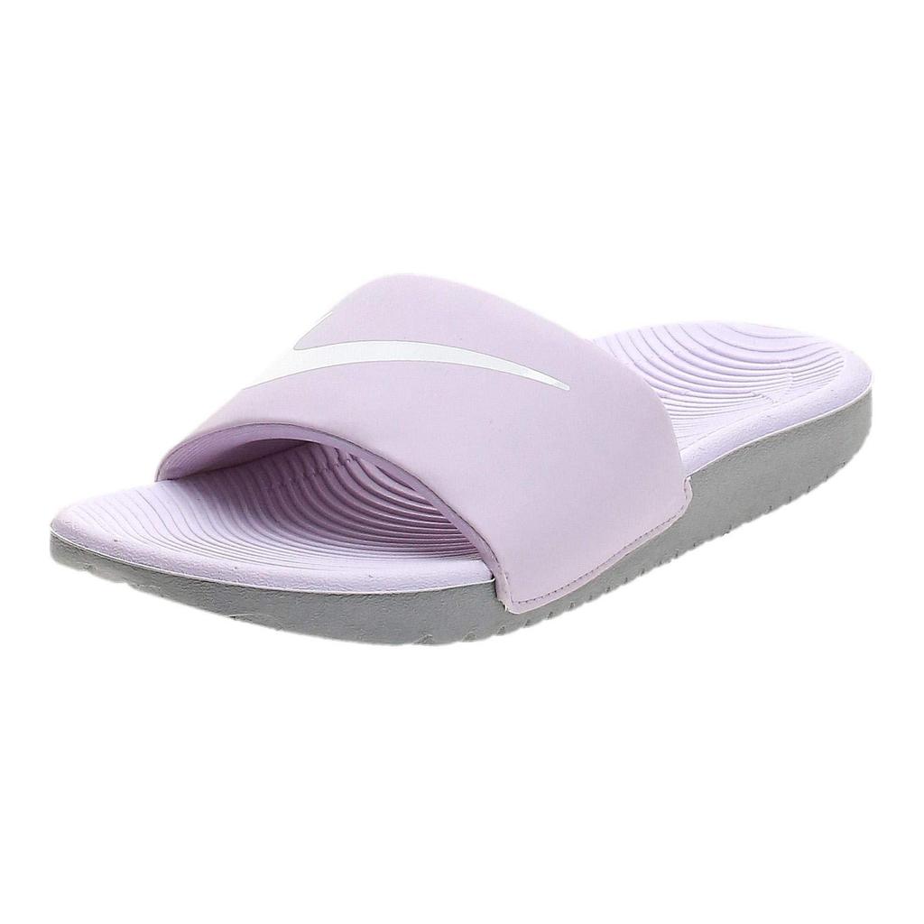 New Nike Kawa Breathable Kids' Slippers Light Purple Kids' 819352-501