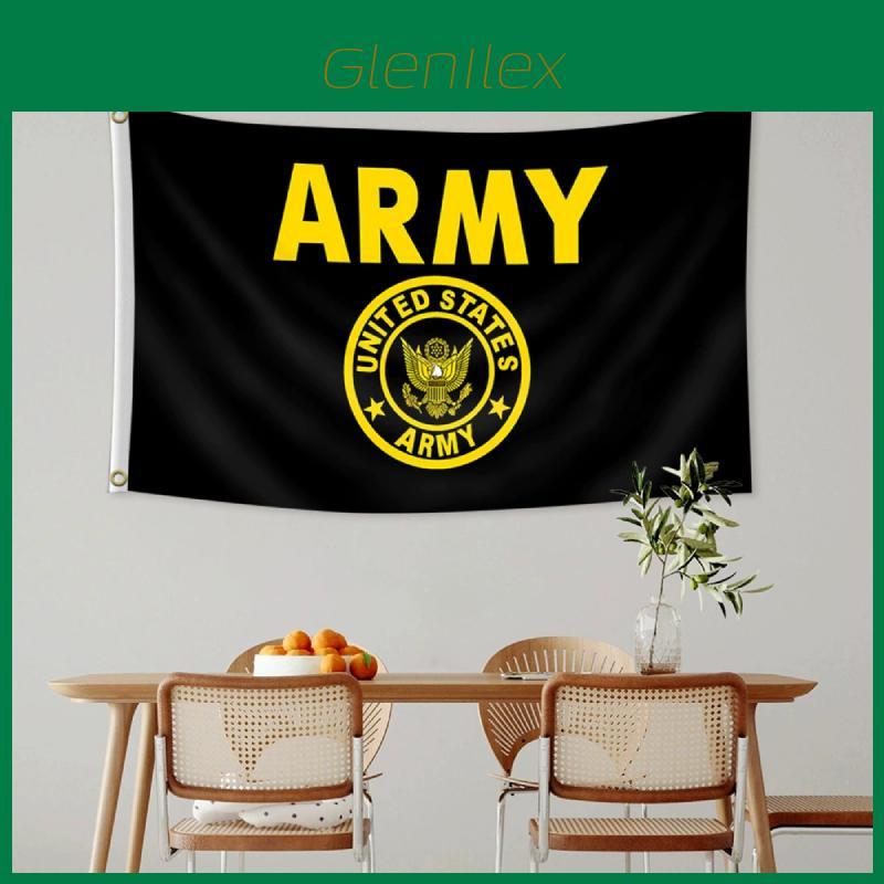 United States Army Pattern Printing Flag Screen Printed Polyester For Celebrations