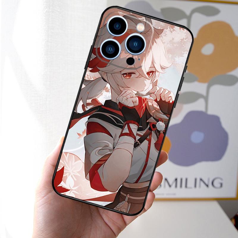 

Kazuha Genshin Impact Game Phone Case For iPhone 16 15 14 Plus 13 12 11 Pro Max Mini X XR XS Max 7 8 Soft Cover iPhone 7 8