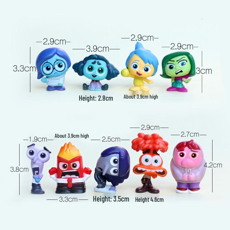 

Мультфильм Наизнанку Милая Плюшевая Кукла-Бин - Украшение для Стола и Машины 2.8-4.8cm