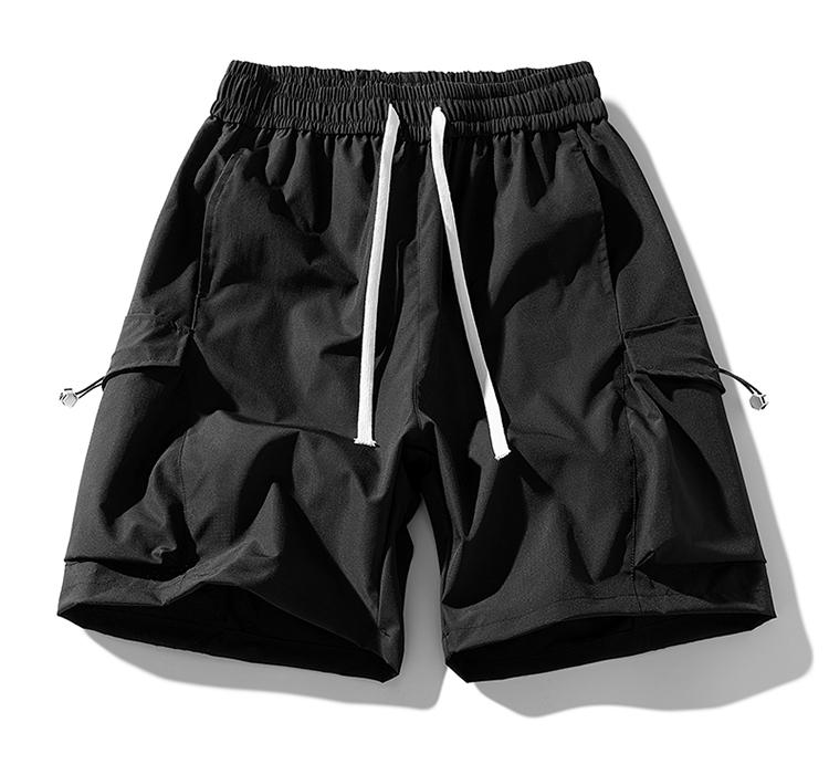 Men's Casual Shorts, Ice Silk Outdoor Workwear Shorts, Men's Quick Drying Shorts, Loose Sports Pants