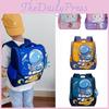 Charming Space-themed Kids Backpack Gender-neutral Nylon Material School Bag For Toddlers