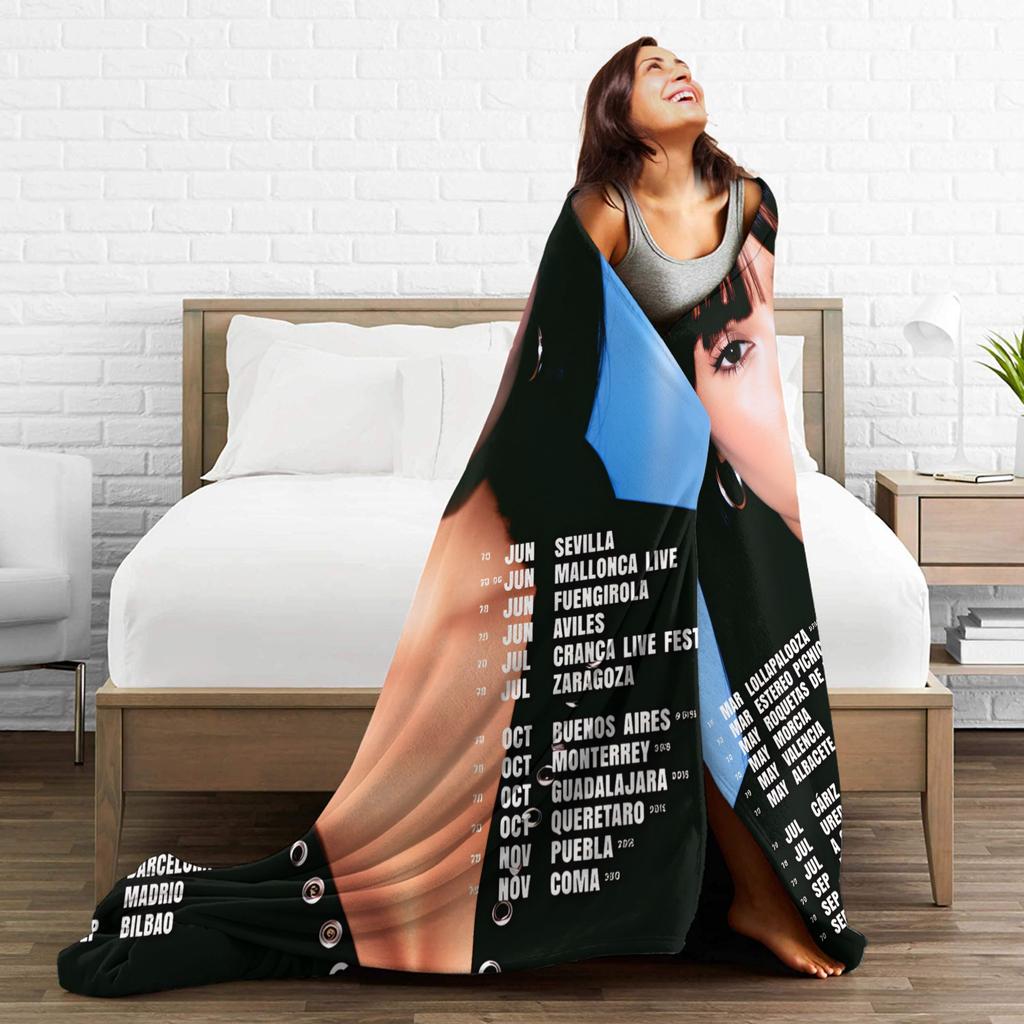 Aitanaed Sänger Decke Spanische Kunst Warme Weiche Ästhetische Plüschdecke Für Draußen Reisen Flanell Tagesdecke Bettbezug
