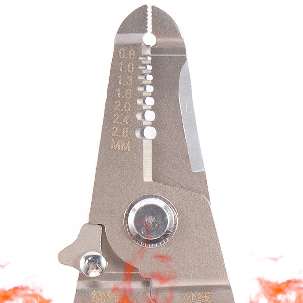Professional Wire Strippers Smooth Line And No Burr Designed For Easy Wire Stripping Wire Pliers