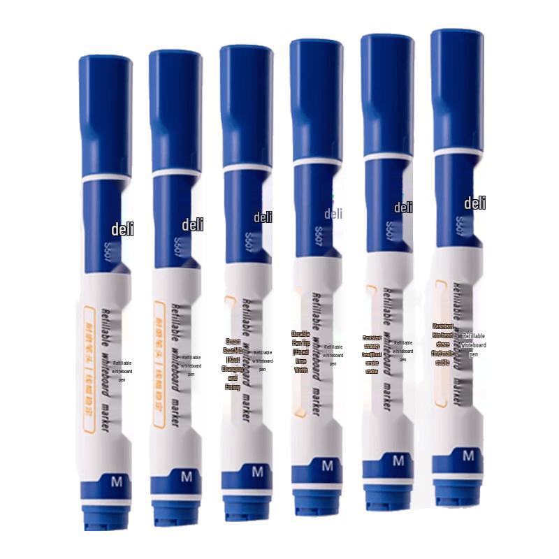 Deli S507 Refillable Whiteboard Marker