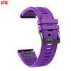 Cinturino in Silicone da 26mm 22mm Per Garmin Fenix 8 E 7 7X Pro 5 5X Plus 6 6X Pro Epix Gen 2 Cinturino Tactix 8 7/Enduro 3 Braccialetto QuickFit