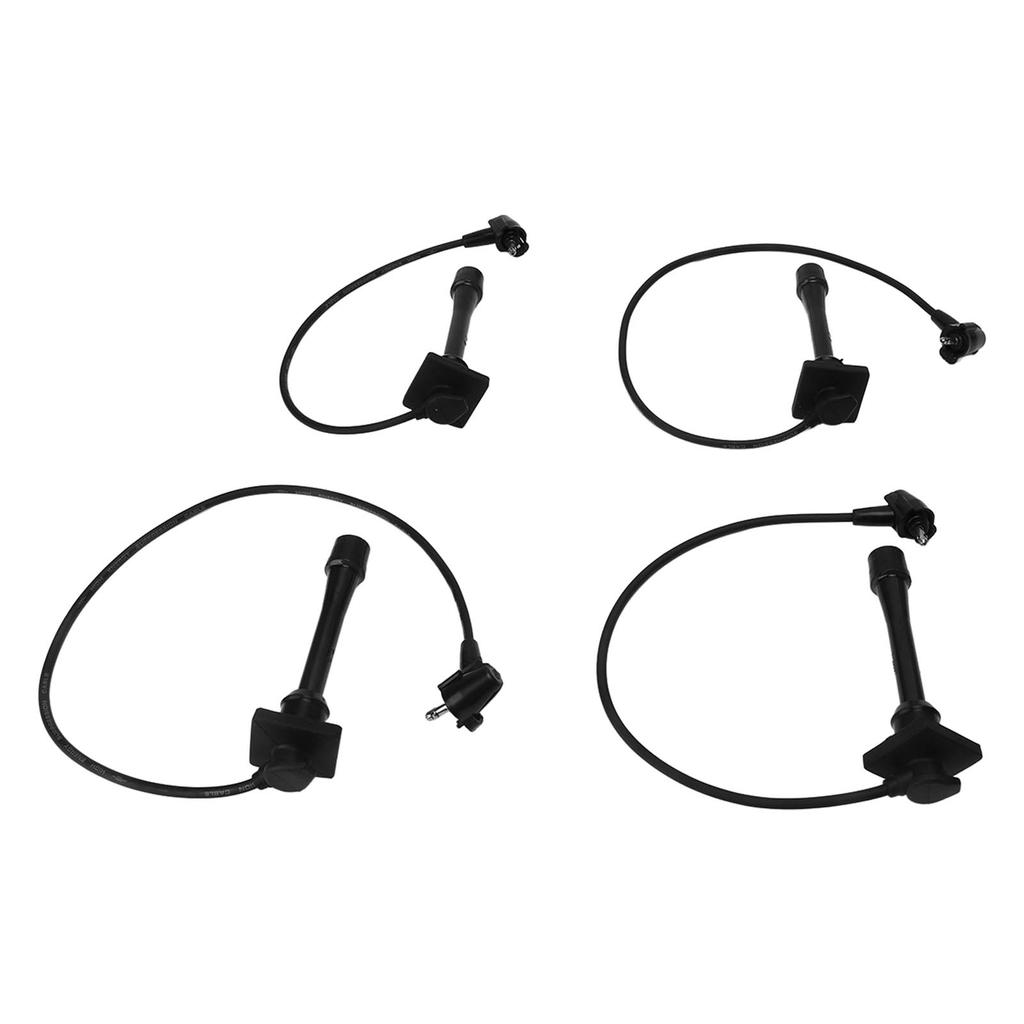 Spark Plug Wire with Silicone Sleeves 9091922327 Replacement for Corolla 1.8L 1762CC L4 GAS DOHC