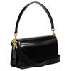 Coach Tabby 26 Quincaillerie Dorée Bandoulière Amovible Cuir Lisse Sac à Main Bandoulière Sacs Moyen pour Femmes Noir CW631-B4BK