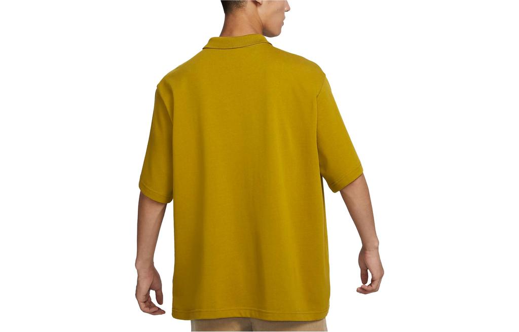 Nike Polo Shirts Men's Bronze Polo Collar Moderate Straight Fit DX0618-716