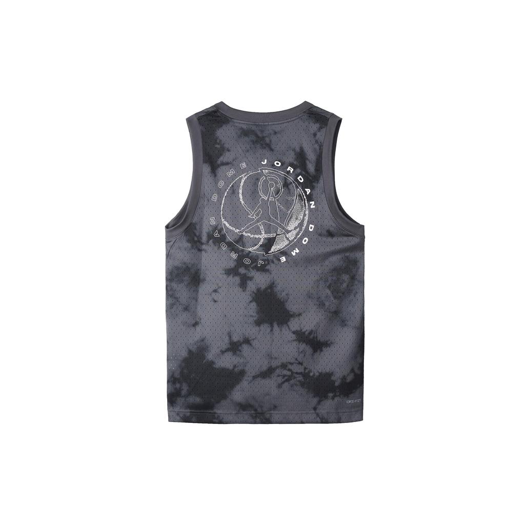 Jordan Men's Tie-Dye Loose Fit Sleeveless Tank Black DZ0568-022