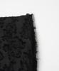 Milo Woman Sheer Ruffle Midi Skirt [Black]