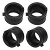 4 Stück Vergaser Ansaugstutzen Gummi Vergaser Adapter Set für NV400 CJ CK Steed 400 VRX400T NV600