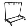 Guitar Display Holder with Scratch Display Multiple Metal and EVA Suitable for All Types of For Stores Multi-Guitar Stand, Wheels, Protection,