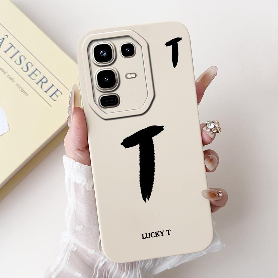 For Infinix Note 50 4G Case X6858 Cute Lucky Letters Cover Soft TPU Phone Case For Infinix Note 50 Pro Plus 50X 5G Note50 Fundas