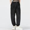 Puma Solid Color Drawstring Tapered Woven Sports Pants Women pants Black 537623-01
