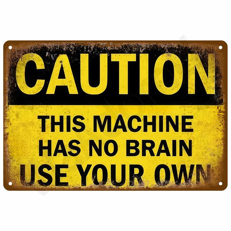 Vintage Tin Sign Home Decor Items Wall Decor Art Wall Mural Room Decoration Items Decor Men Retro Metal Sign Plate Bar Poster