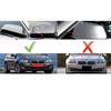 Fit For BMW E60 E61 E63 E64 2008-2012 Replacement Gloss Black Side Mirror Cover