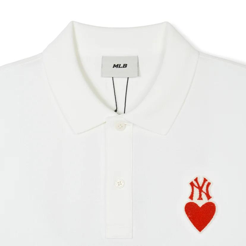 New MLB New York Yankees Polo Shirts Unisex White 3APQH0143-50IVS