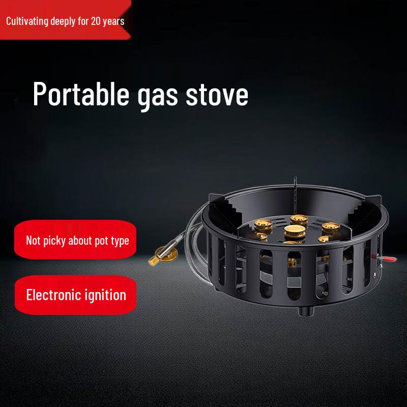 Beifu Portable Gas Stove and Multi-Fuel Teapot Set