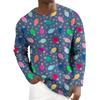 GPB-DDMTT01 Imitation Mink Pullover Sweater 3D Printing Universal for Men and Women