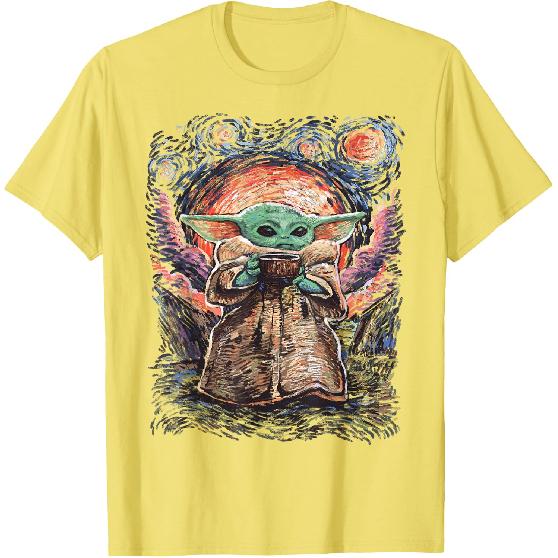 Star Wars The Child Starry Night T-Shirt
