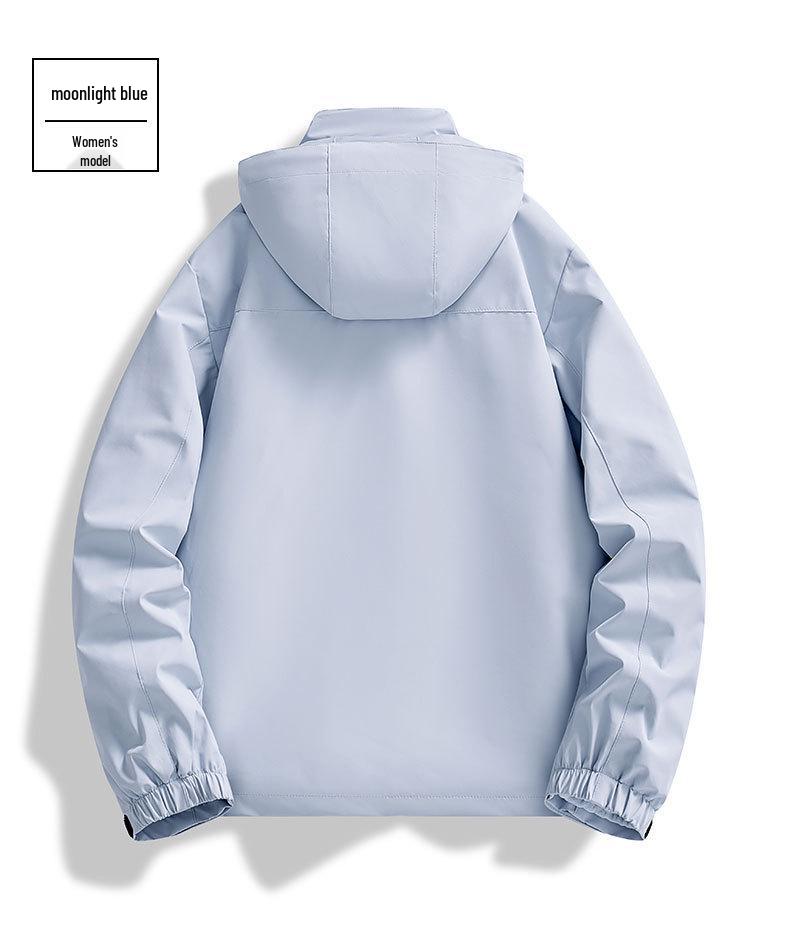 Unisex 3-in-1 Abnehmbare Winddichte Wasserdichte Outdoor Bergsteigerjacke