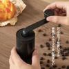 Portable Manual Coffee Grinder with Ceramic Blades, Adjustable Coarseness, Large Capacity, Transparent Bean Tank, Compact and Lightweight, Easy To