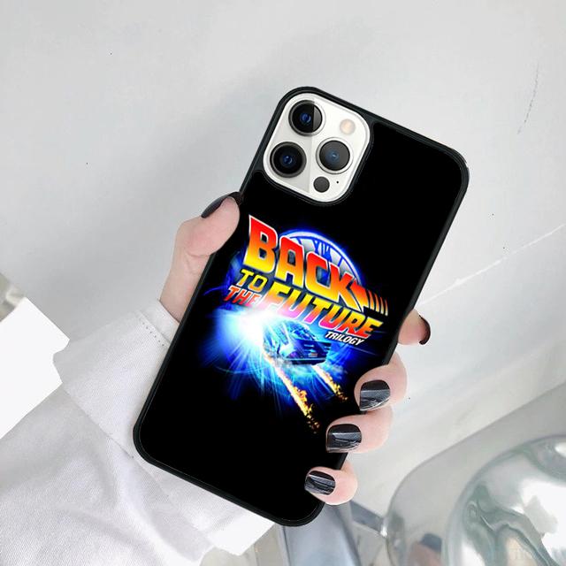 Back to the Future Movie Phone Case Cover For for iPhone 17 Air 16 15 14 11 12 13 Pro MAX Plus