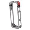 Camera Cage Fit for Insta360 X5 Action Camera Aluminum Alloy Camera Protective Frame with Lens Cap Cold Shoe 1 4 Inch