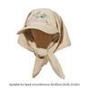 Quick Drying Baseball Hat for Women Girls Embroidery Headscarf Adjustable Hat