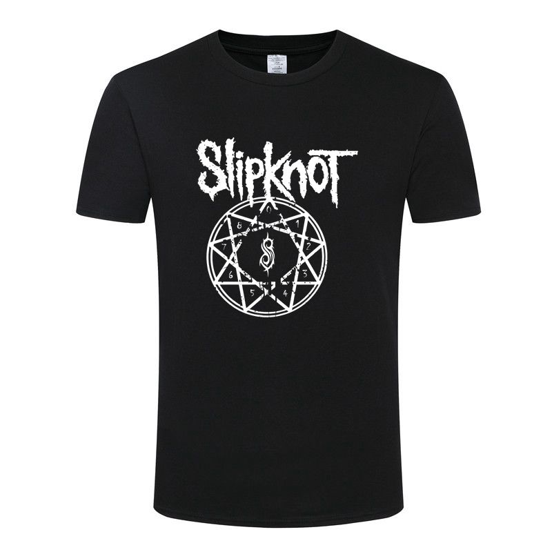 Camiseta Unisex de Verano Unisex/Mujer Camisetas de Heavy Metal Tops Camisetas Prepare For Hell Tour Slipknotly Camiseta Unisex Camisetas de Banda de Rock Talla Grande