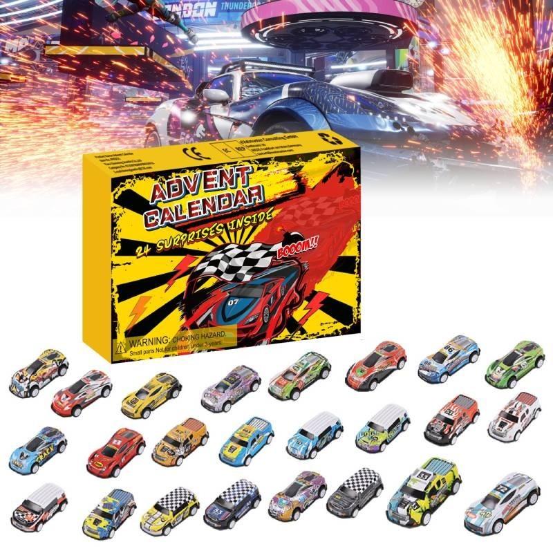 Christmas Countdown Blind Box For Kids Plastic Animal World Toy Gift Box