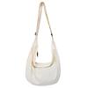 Lazy wind canvas bag new simple dumpling bag versatile women's shoulder bag large capacity commuter messenger bag