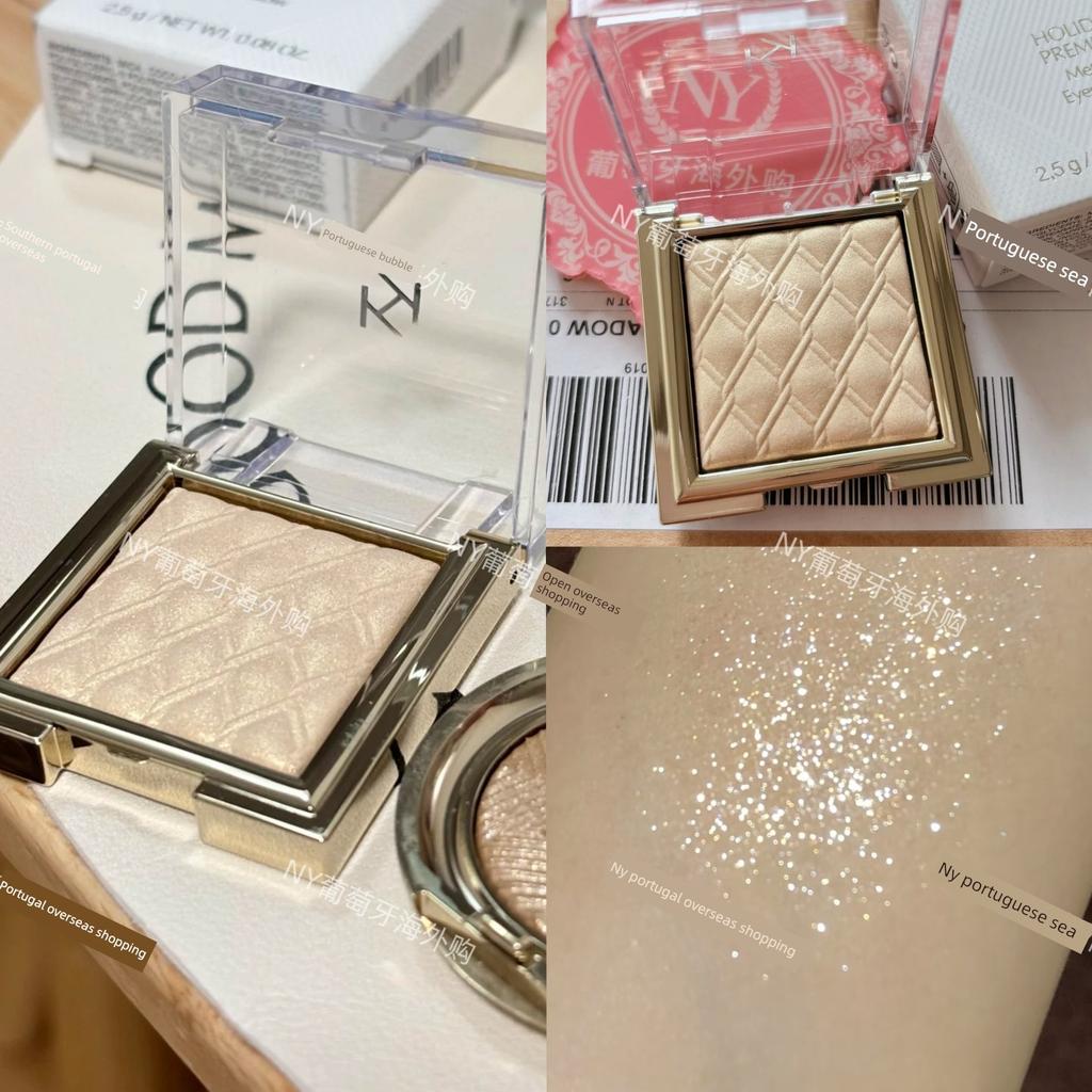 Kiko Christmas Limited Thin and Glittering Champagne Monochrome Eyeshadow