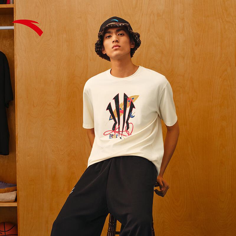 Anta Kyrie Irving American Casual Unisex Loose Short Sleeve T-Shirt
