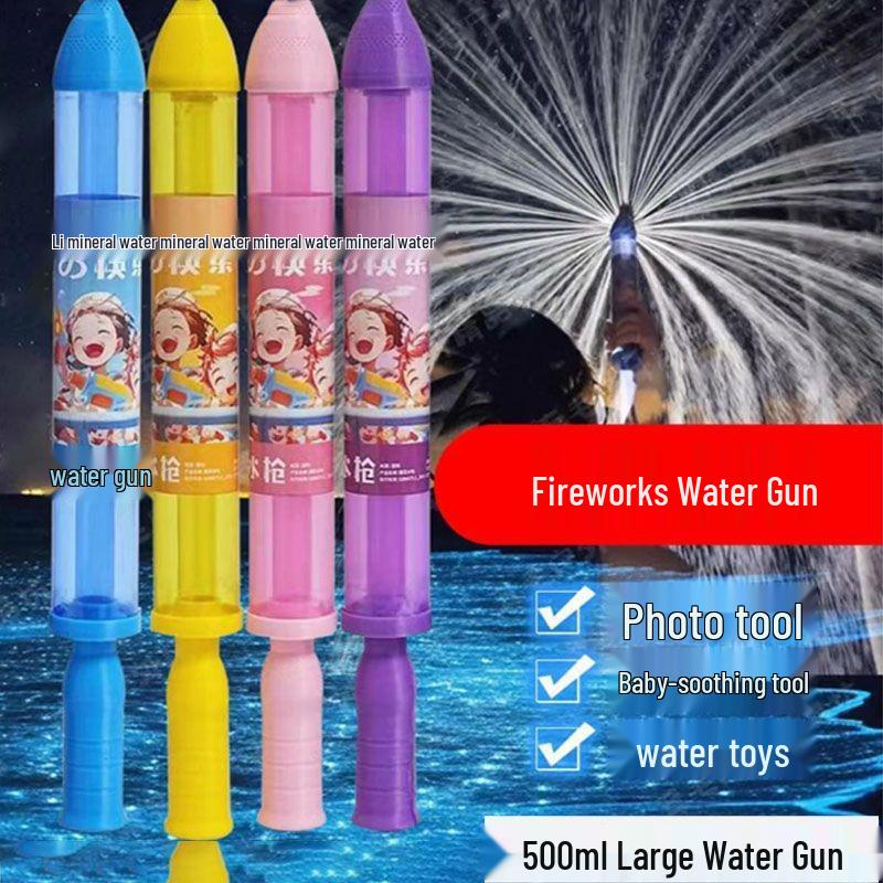Children's Water-Powered High-Pressure Water Gun for Outdoor and Pool Play