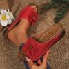 Sommer Damensandalen Schuhe Mode Keilsandalen Für Damen Outdoor Damensandalen Zum Hineinschlüpfen Leichte Schuhe Sandalias Mujer Damen