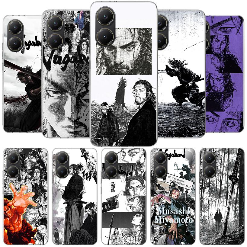 Vagabond Samurai Comic Phone Case For Xiaomi Poco F7 Ultra X7 X6 X5 Pro M7 Redmi 15C 15 13C 13 12C 12 10C 10 9A 9C 9T 9 Shell Po