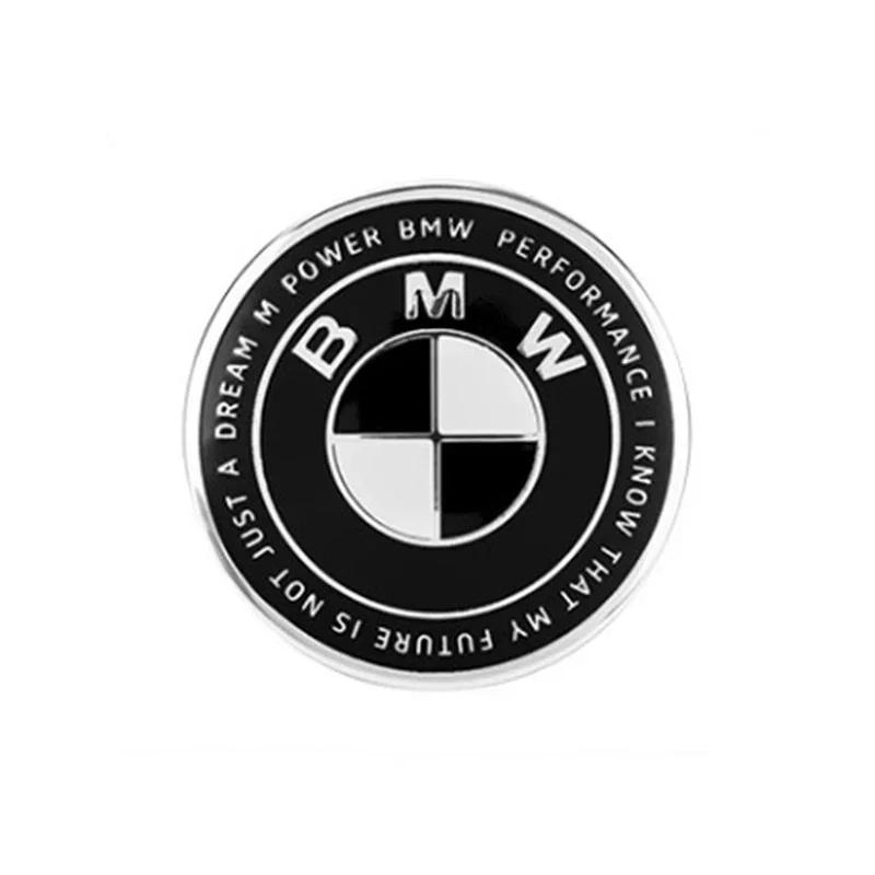 2 Stück ABS 74mm 82mm Front Motorhaubenlogo Heckklappenemblem Plakette Für BMW E39 E46 E90 E30 E36 E60 G20 E87 E91 E92 1 2 3 4 5 Zubehör